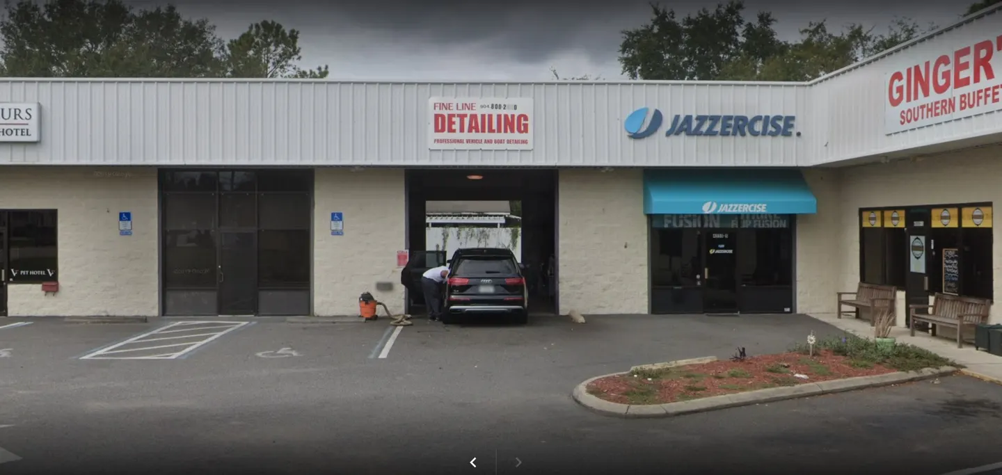 The Fine Line Detailing shop at 4555 St Johns Ave, Jacksonville